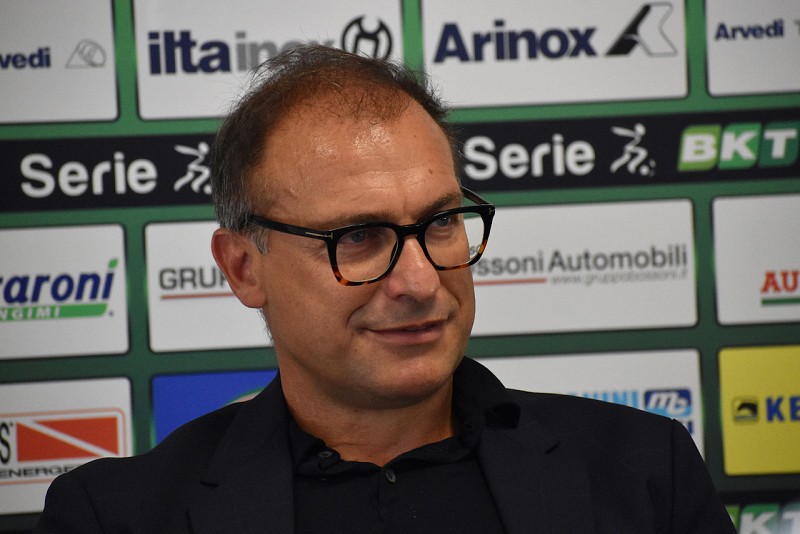 Simone Giacchetta, direttore sportivo della Cremonese lo scorso anno in serie B e quest'anno in serie A