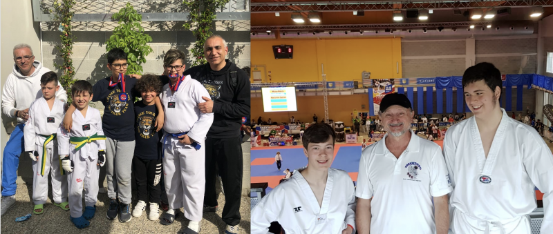Due società fabrianesi di taekwondo protagoniste a Riccione